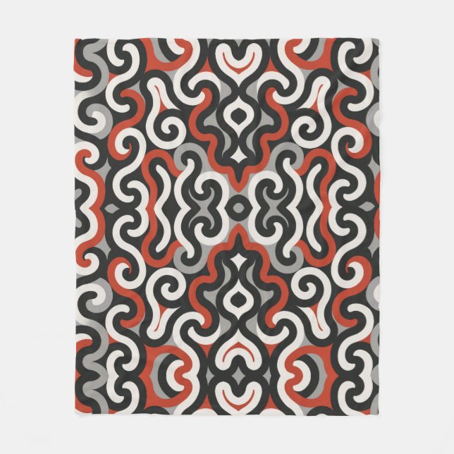 Manta Polar Equipo Rojo (Anverso)