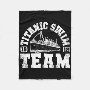 Manta Polar Equipo Titanic De Natación - Natación Graciosa Y T