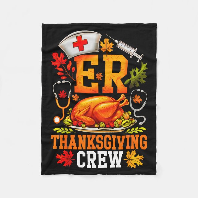 Manta Polar Er Thanksgiving Crew Nurse Emergency Room Register (Anverso)