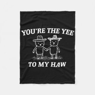 Manta Polar Eres el Yee para mi Haw Oso del Día de San Valentí