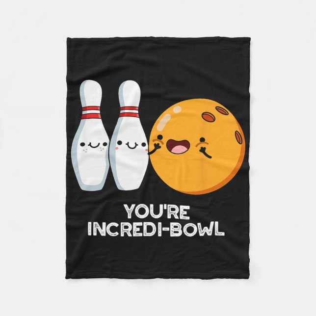 Manta Polar Eres Incredit-bowl Funny Bowling Pun (Anverso)