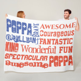 Manta Polar Eres Increíble Nombre Personalizado Bandera de EE.