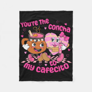 Manta Polar Eres La Concha De Mi Corazón Cafecito Día De San V