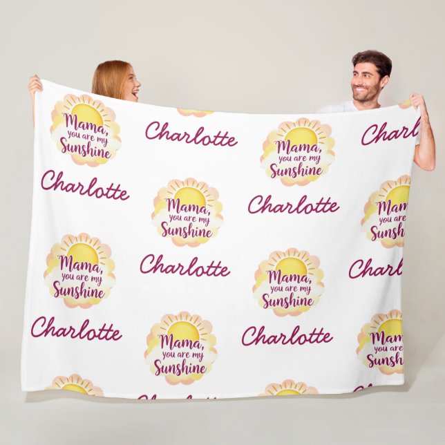 Manta Polar Eres Mi Sol. | Mejor Día de la Madre (In situ)