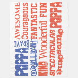 Manta Polar Eres un nombre personalizado increíble, bandera az