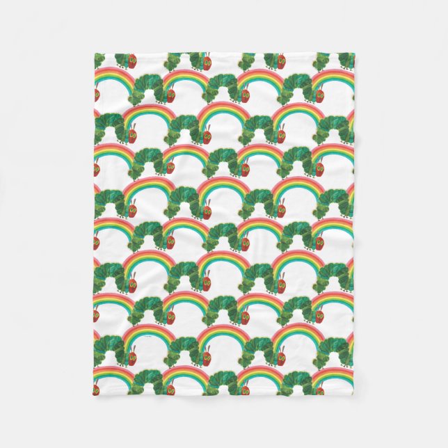 Manta Polar Eric Carle, El Patrón De La Monumento De Caterpill (Anverso)