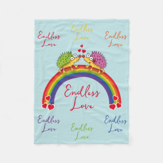 Manta Polar Erizos enamorados