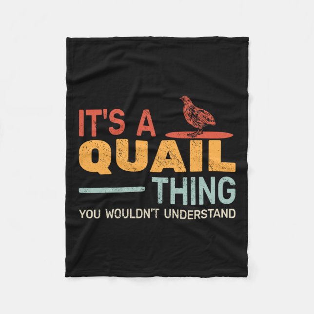 Manta Polar Es algo de codorniz que no entenderías. (Anverso)