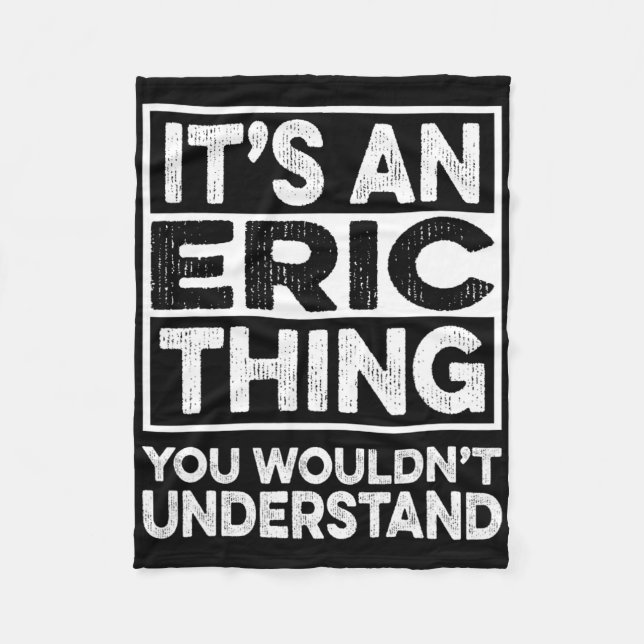 Manta Polar Es algo de Eric que no entenderías Eric Chr (Anverso)