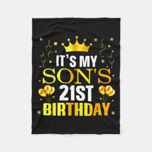 Manta Polar Es el cumpleaños número 21 de mi hijo Feliz cumple