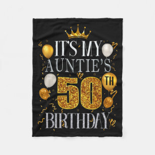 Manta Polar Es el cumpleaños número 50 de mi tía Feliz cumplea