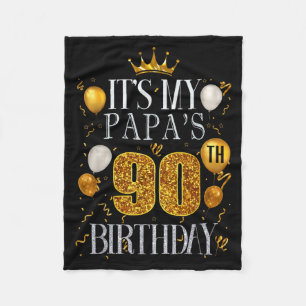 Manta Polar Es el cumpleaños número 90 de mi papá Feliz cumple
