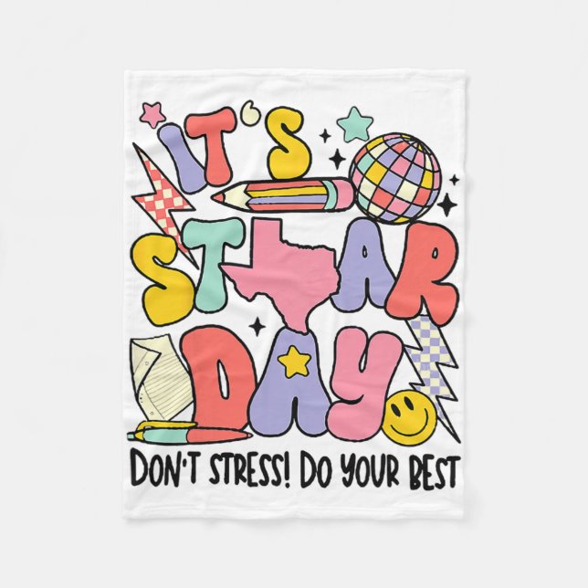 Manta Polar Es el día de las estrellas no se enfada hacer el m (Anverso)