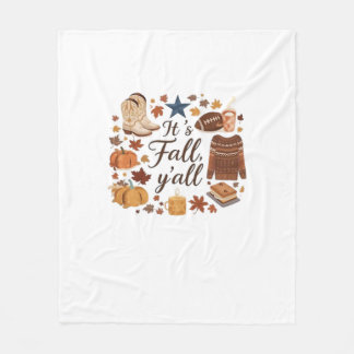 Manta Polar Es el diseño básico de Fall Y'all