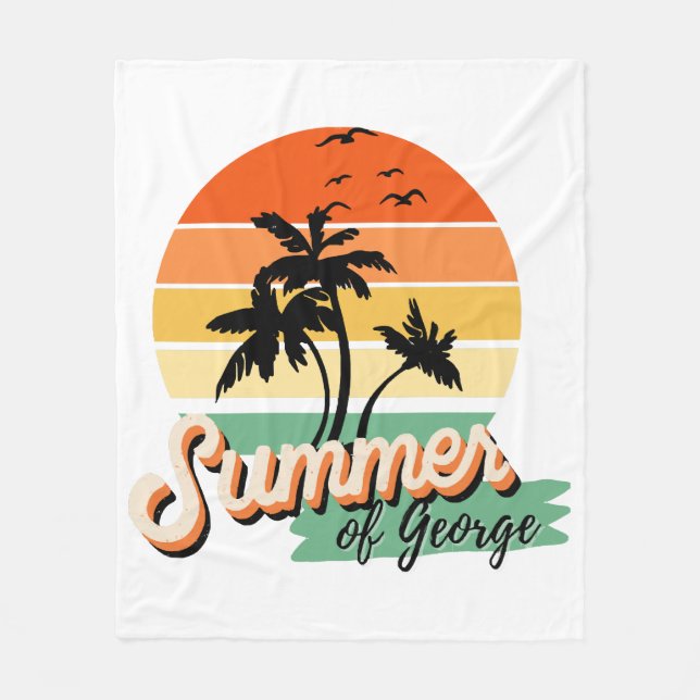 Manta Polar Es El Verano De George (Anverso)