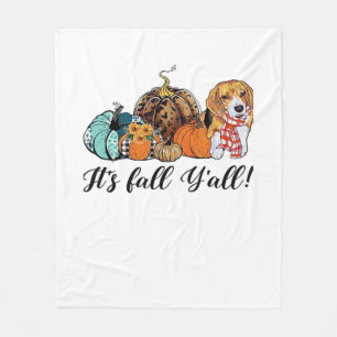Manta Polar Es Fall Y’all Beagle Cute Dog Lover Fall Thanksg