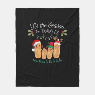 Manta Polar Es la temporada de tamales Navidades mexicanas mod