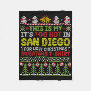 Manta Polar Es mi calor en San Diego Feo Christma