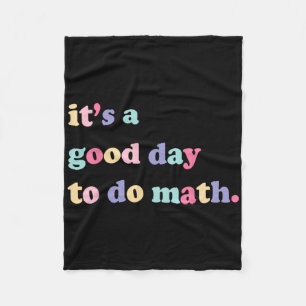 Manta Polar Es Un Buen Día Para Hacer Matemáticas Para Maestro