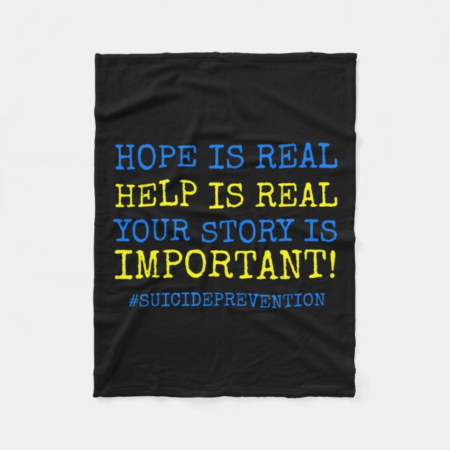 Manta Polar ¿Es una prevención real del suicidio? (Anverso)