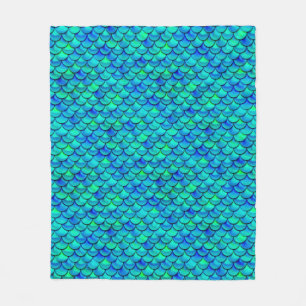 Manta Polar Escalas azules de Aqua Falln