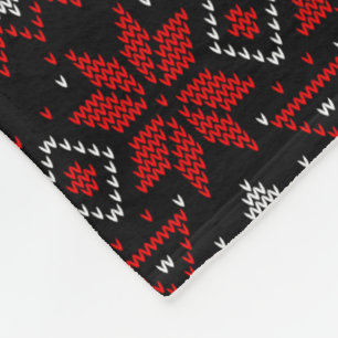 Manta Polar Escandinavo, tejer