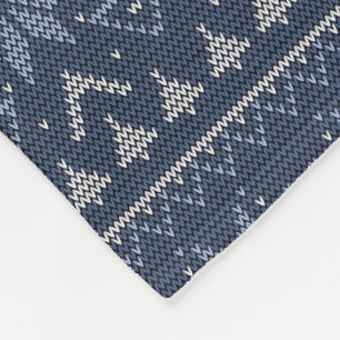 Manta Polar Escandinavo, tejer