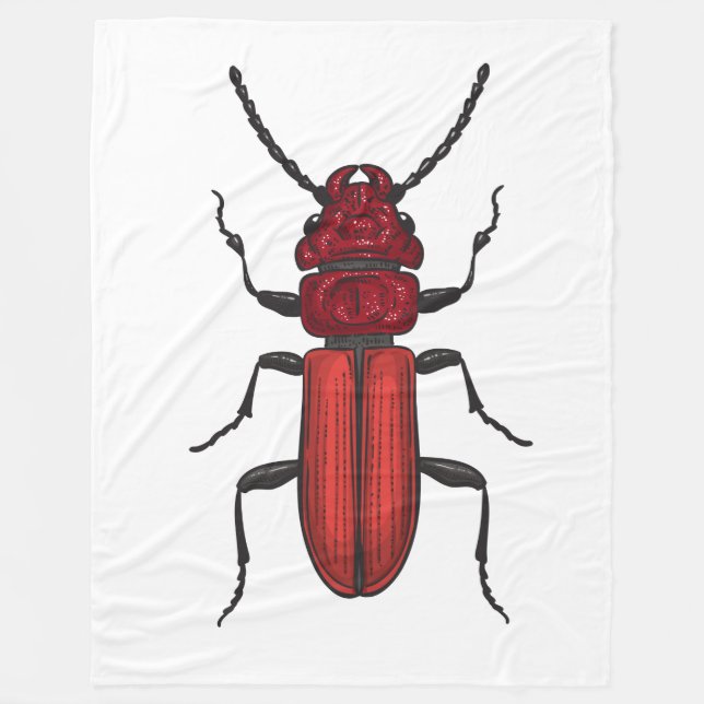 Manta Polar Escarabajo rojo (Anverso)