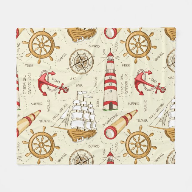 Manta Polar Escena oceánica (Frente (Horizontal))