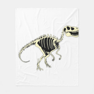 Manta Polar Esclarecimiento de dinosaurio Personalizado brilla