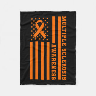 Manta Polar Esclerosis Sra. Awareness Patriotic Bandera Estado
