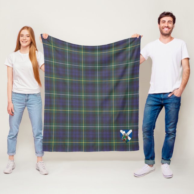 Manta Polar Escocia Campbell Argyll Tartán moderno Plaid (In situ)