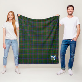 Manta Polar Escocia Caza de Ogilvie Tartán Plaid