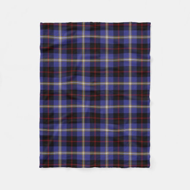 Manta Polar Escocia Clan Hill Tartan Plaid (Anverso)