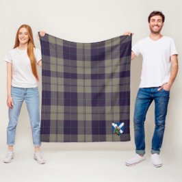 Manta Polar Escocia Cunningham Dress Blue Dancers Tartan Plaid