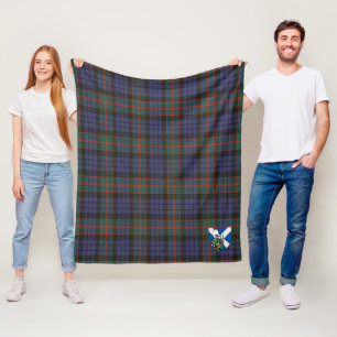 Manta Polar Escocia Fletcher De Dunans Tartan Plaid