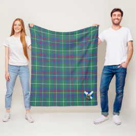 Manta Polar Escocia Inglis Antiguo Tartán Plaid