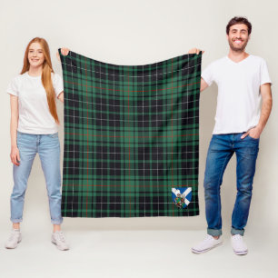 Manta Polar Escocia MacAulay Hunting Ancient Tartan Plaid