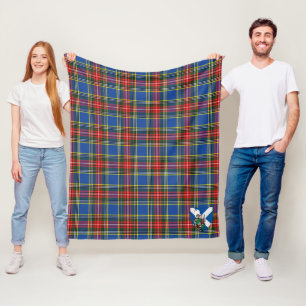 Manta Polar Escocia MacBeth Modern Tartan Plaid
