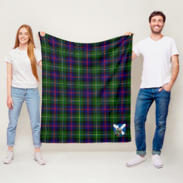 Manta Polar Escocia Malcolm Moderm Tartán Plaid