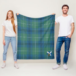Manta Polar Escocia Oliphant Antiguo Tartán Plaid