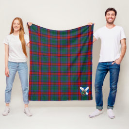 Manta Polar Escocia Vestido Jardine Tartán Plaid