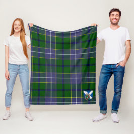 Manta Polar Escocia Wishart Hunting Tartan Plaid