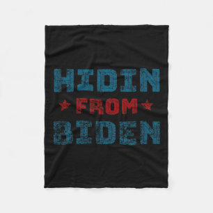 Manta Polar Escondido de Biden Anti Biden Harris Pro Trump 202