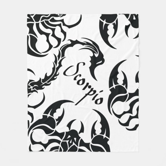 Manta Polar Escorpio (Anverso)