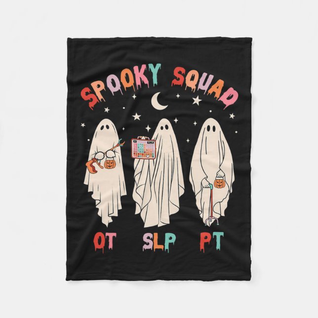 Manta Polar Escuadrón De Escuadrón De Escasez De Terapia Ocupa (Anverso)