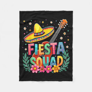 Manta Polar escuadrón de fiesta mexicana cinco de mayo familia