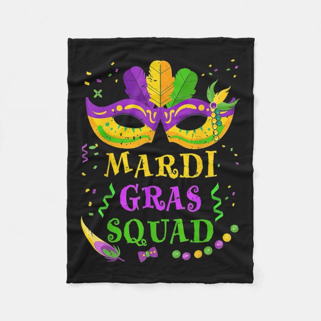 Manta Polar Escuadrón Mardi Gras (Anverso)