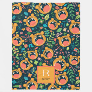 Manta Polar Escúchame Roar la jungla de tigres personalizada