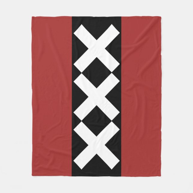 Manta Polar Escudo de armas de Amsterdam (Anverso)